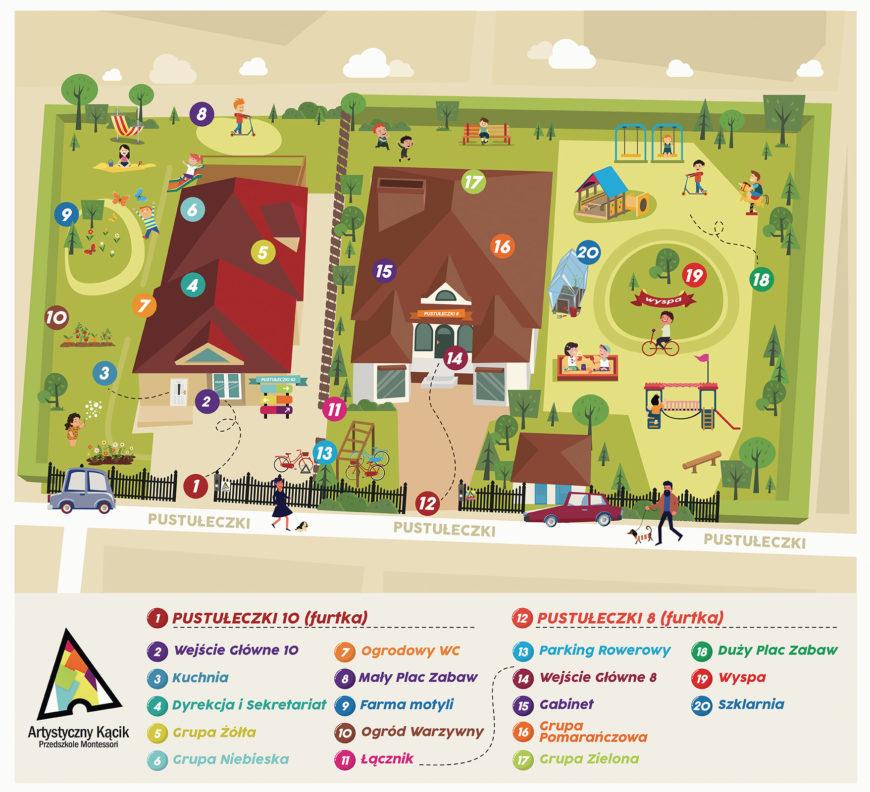 Przedszkole Montessori - mapa
