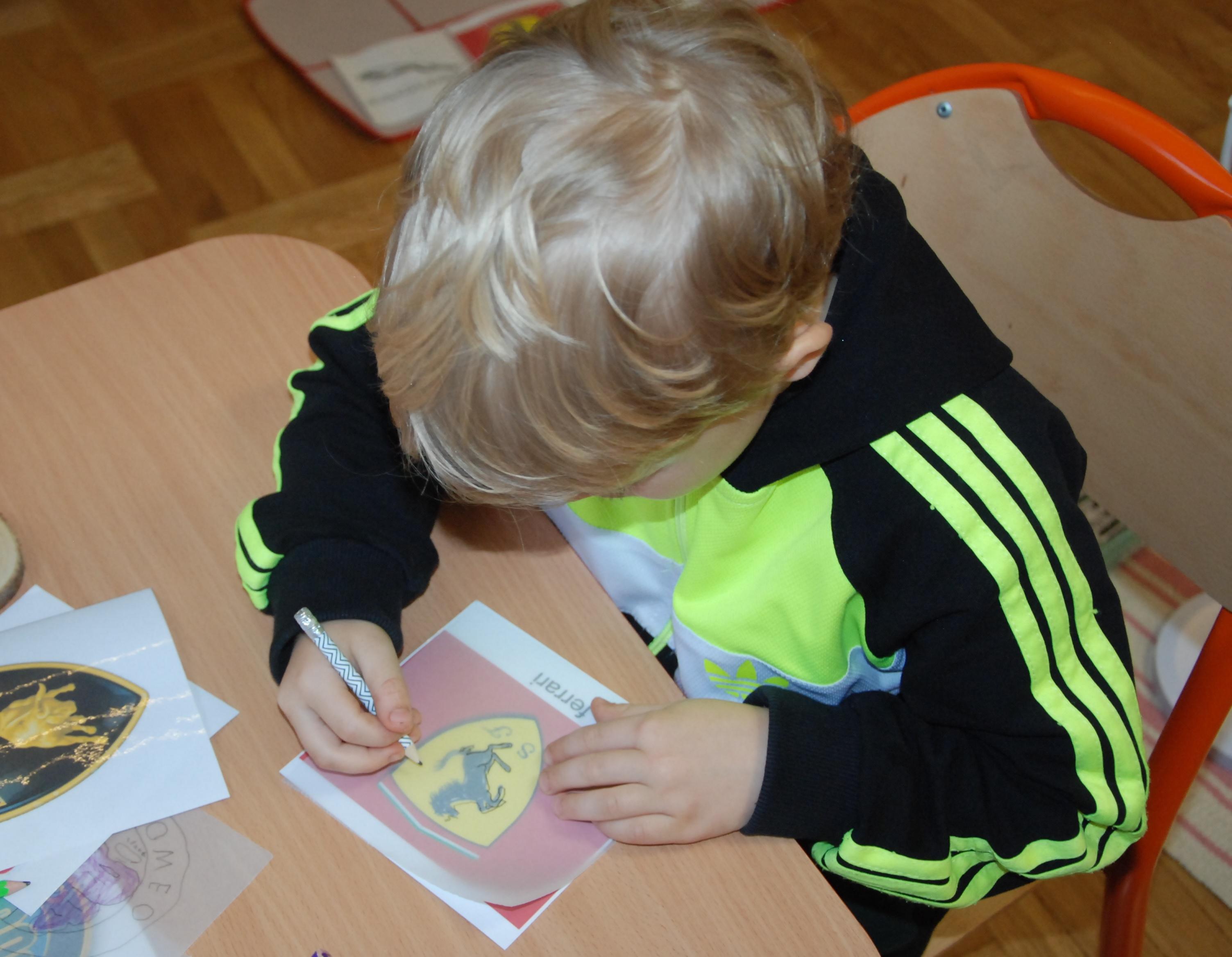 Lekcja trójstopniowa (logotypy marek samochodowych)- rozwinięcie